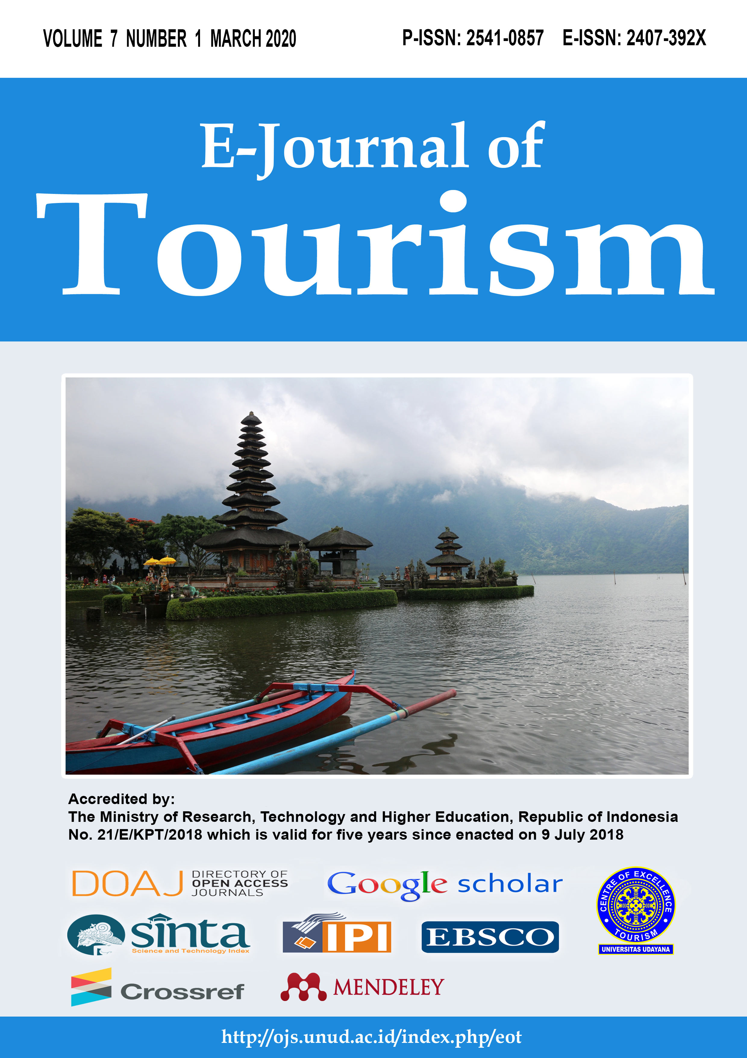 Sport Tourism Event Of Tour De Singkarak To Support Destination Management In West Sumatera Indonesia E Journal Of Tourism