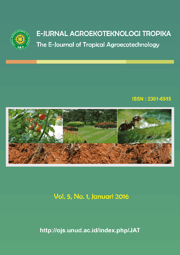 Analisis Kualitas Larutan Mikroorganisme Lokal Mol Bonggol Pisang Jurnal Agroekoteknologi Tropika Journal Of Tropical Agroecotechnology