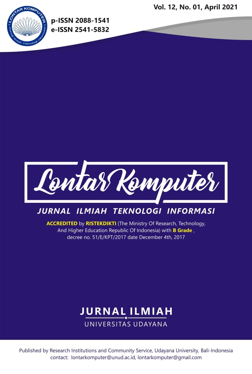 Lontar Komputer; Volume 12; April 2021